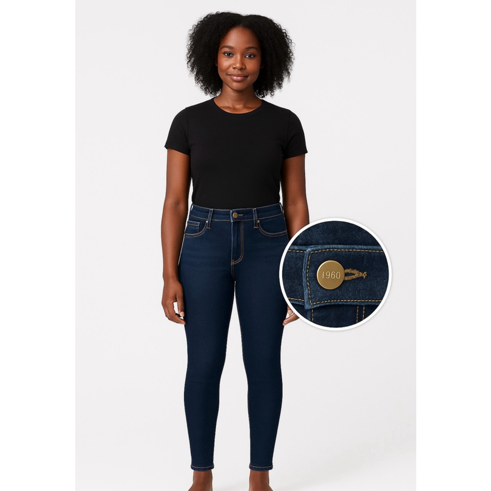 Gap 1969 Forever Skinny Jeans in Dark Indigo | Size 32/14
